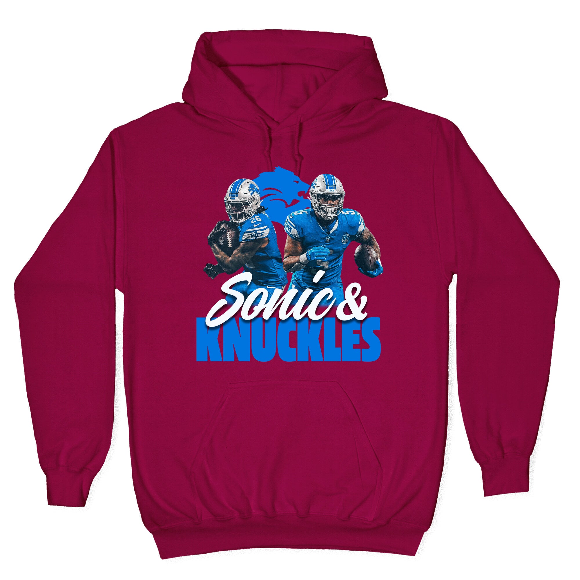 Sonic Knuckles Lions Hoodie